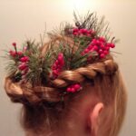 35 Creative Hairstyles for Christmas Party Ideas 25