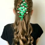 35 Creative Hairstyles for Christmas Party Ideas 33
