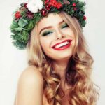 35 Creative Hairstyles for Christmas Party Ideas 35