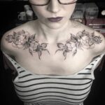 45 Ideas Tattoos for Women On They Chest 11