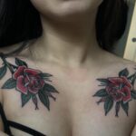 45 Ideas Tattoos for Women On They Chest 16