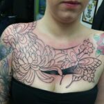 45 Ideas Tattoos for Women On They Chest 23