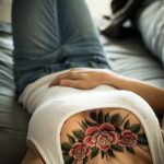 45 Ideas Tattoos for Women On They Chest 30