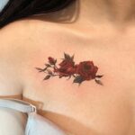 45 Ideas Tattoos for Women On They Chest 32