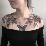 45 Ideas Tattoos for Women On They Chest 38
