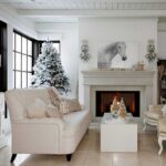 50 Adorable and Modern Christmas Living Room Decoration 04