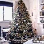 50 Adorable and Modern Christmas Living Room Decoration 08