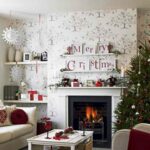 50 Adorable and Modern Christmas Living Room Decoration 20
