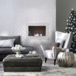 50 Adorable and Modern Christmas Living Room Decoration 27