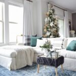 50 Adorable and Modern Christmas Living Room Decoration 30