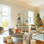 50 Adorable and Modern Christmas Living Room Decoration 34