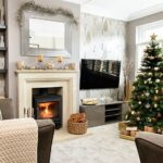50 Adorable and Modern Christmas Living Room Decoration 46