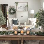50 Adorable and Modern Christmas Living Room Decoration 48