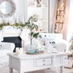 50 Adorable and Modern Christmas Living Room Decoration 49