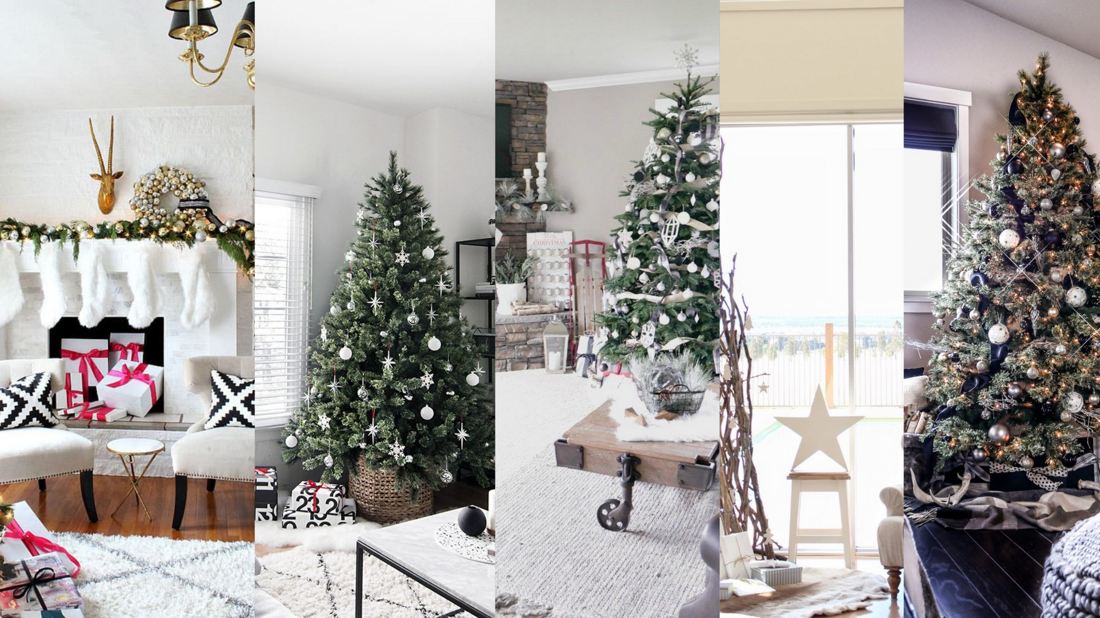 50 Adorable and Modern Christmas Living Room Decoration
