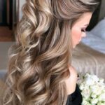 50 Beautiful Hairstyles Ideas for Winter Brides 15