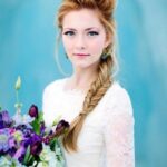 50 Beautiful Hairstyles Ideas for Winter Brides 18