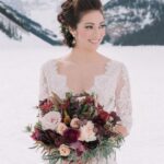 50 Beautiful Hairstyles Ideas for Winter Brides 42