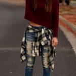 50 Comfortable Fall Outfits with Jeans for Women Ideas 12