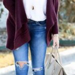 50 Comfortable Fall Outfits with Jeans for Women Ideas 28