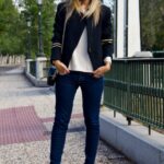 50 Comfortable Fall Outfits with Jeans for Women Ideas 37