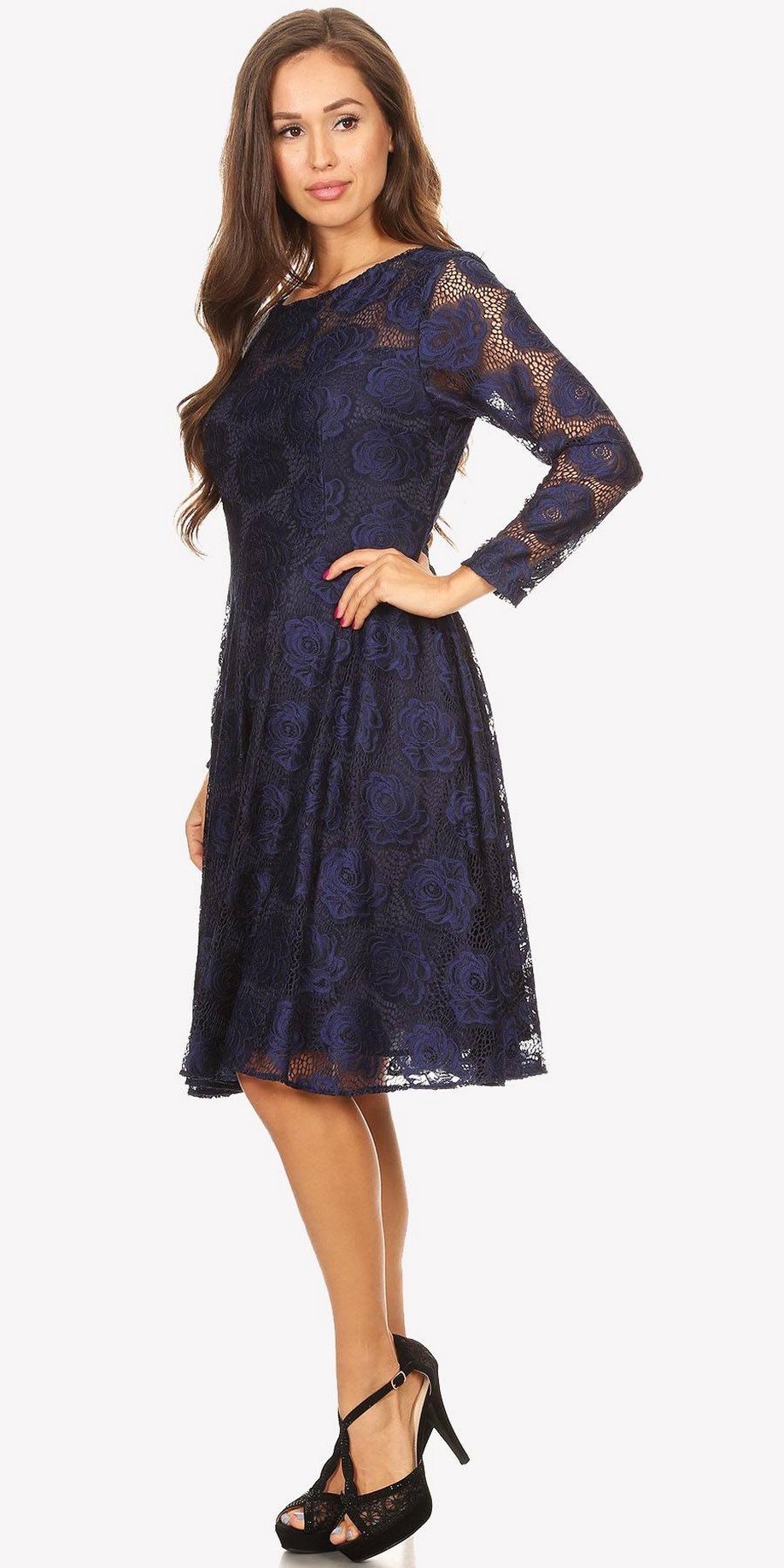 50 Elegant Wedding Guest Long Dresses Ideas With Long Sleeves 12