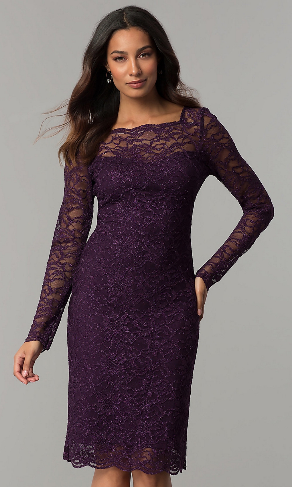 50 Elegant Wedding Guest Long Dresses Ideas With Long Sleeves 24