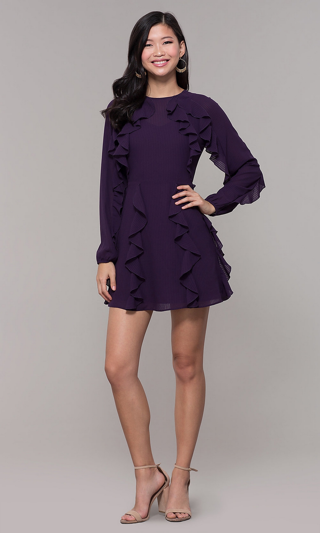 50 Elegant Wedding Guest Long Dresses Ideas With Long Sleeves 49