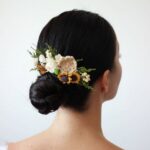 50 Winter Wedding Hair accessories for Women Ideas 12