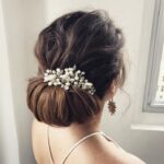 50 Winter Wedding Hair accessories for Women Ideas 13