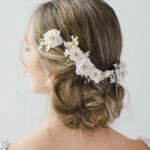 50 Winter Wedding Hair accessories for Women Ideas 14