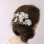50 Winter Wedding Hair accessories for Women Ideas 45