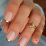 53 Simple Elegant Fall Wedding Nails Art Design Ideas 05
