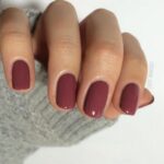 53 Simple Elegant Fall Wedding Nails Art Design Ideas 46