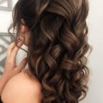 60 Curly Wedding Hairstyles for Bridal Ideas 09