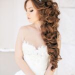 60 Curly Wedding Hairstyles for Bridal Ideas 40