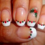 60 Easy and Simple Christmas Nail Designs Ideas 24