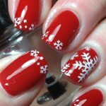 60 Easy and Simple Christmas Nail Designs Ideas 26