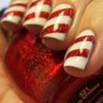 60 Easy and Simple Christmas Nail Designs Ideas 50