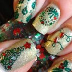 60 Easy and Simple Christmas Nail Designs Ideas 52