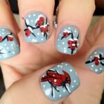 60 Easy and Simple Christmas Nail Designs Ideas 54