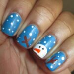 60 Easy and Simple Christmas Nail Designs Ideas 55