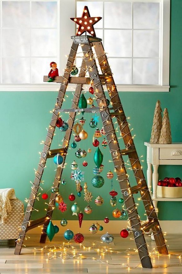 60 The Most Elegant Creative DIY Christmas Tree Ideas You Need To Copy – Style Female