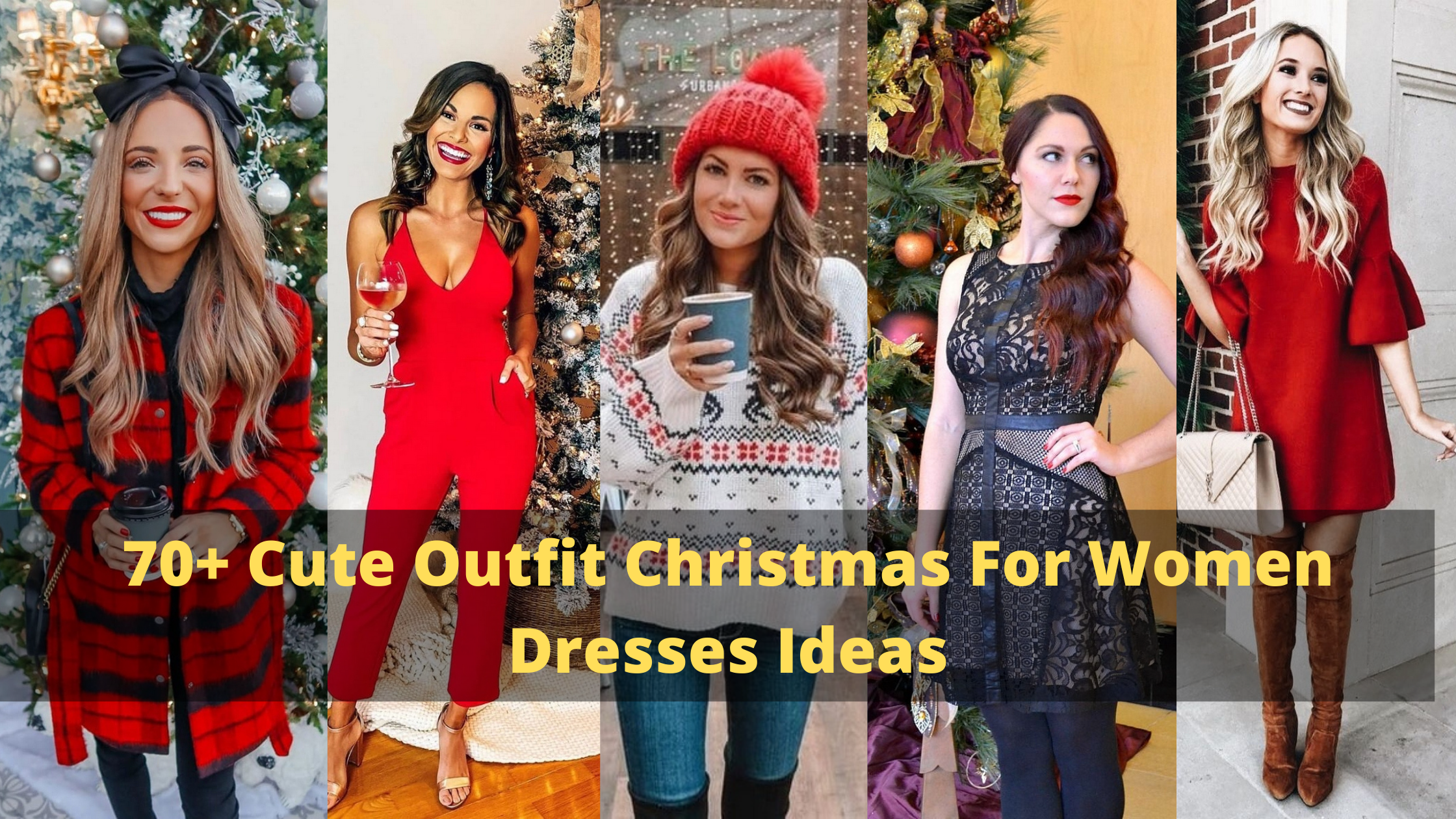70 Cute Outfit Christmas For Women Dresses Ideas