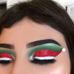 45 Adorable Christmas Makeup Ideas You Must Try 06