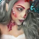 45 Adorable Christmas Makeup Ideas You Must Try 16