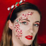 45 Adorable Christmas Makeup Ideas You Must Try 24