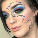 45 Adorable Christmas Makeup Ideas You Must Try 26