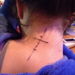 50 Stunning Neck Tattoos For Women Ideas 05