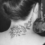 50 Stunning Neck Tattoos For Women Ideas 16